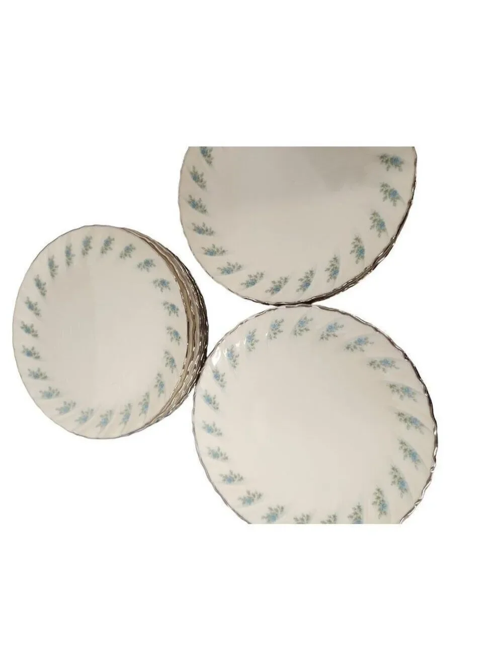 Lenox Rosedale Lunch Plate Made in USA Fine China Floral Pattern 8 Inch Diameter